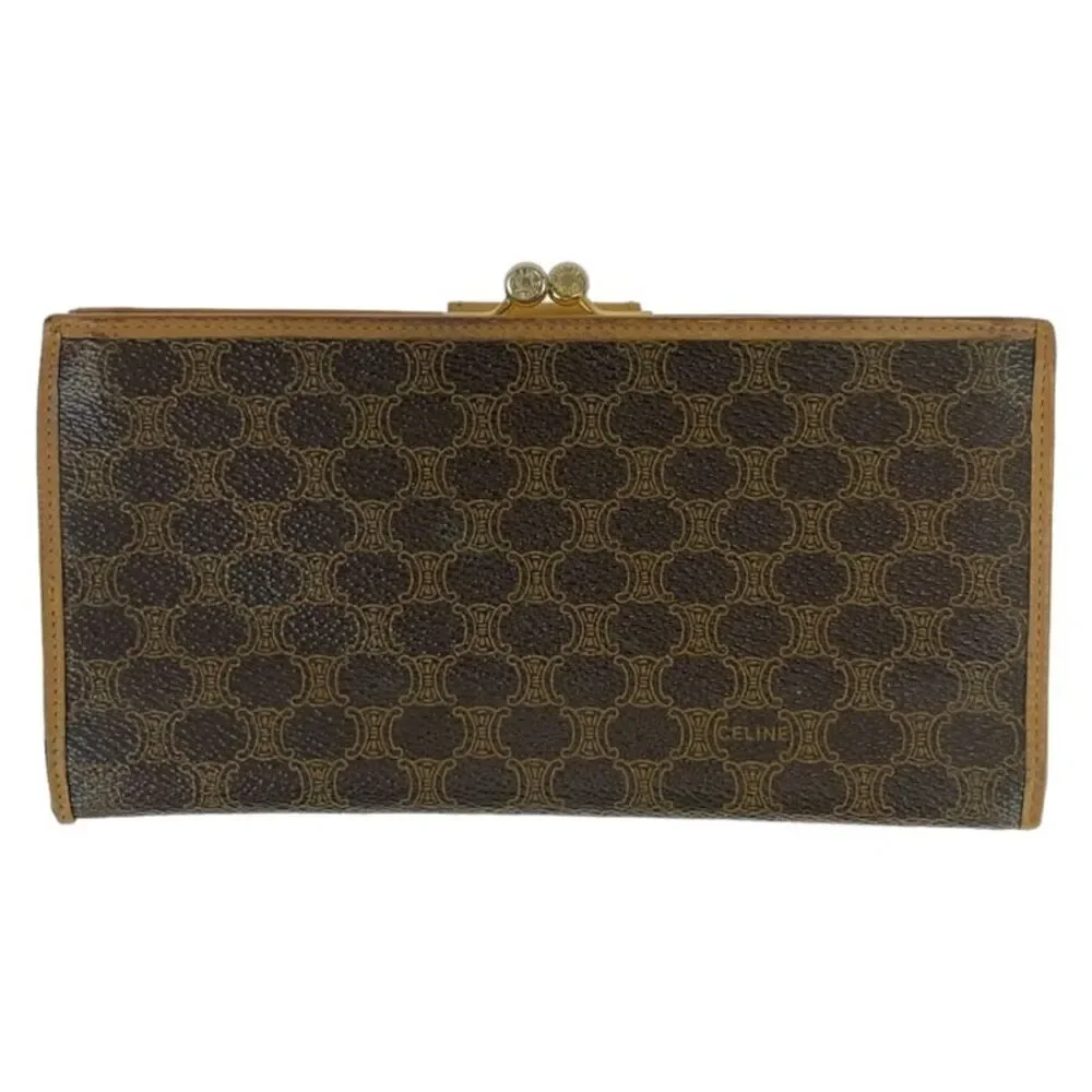 Celine Macadam Triomphe Long Wallet